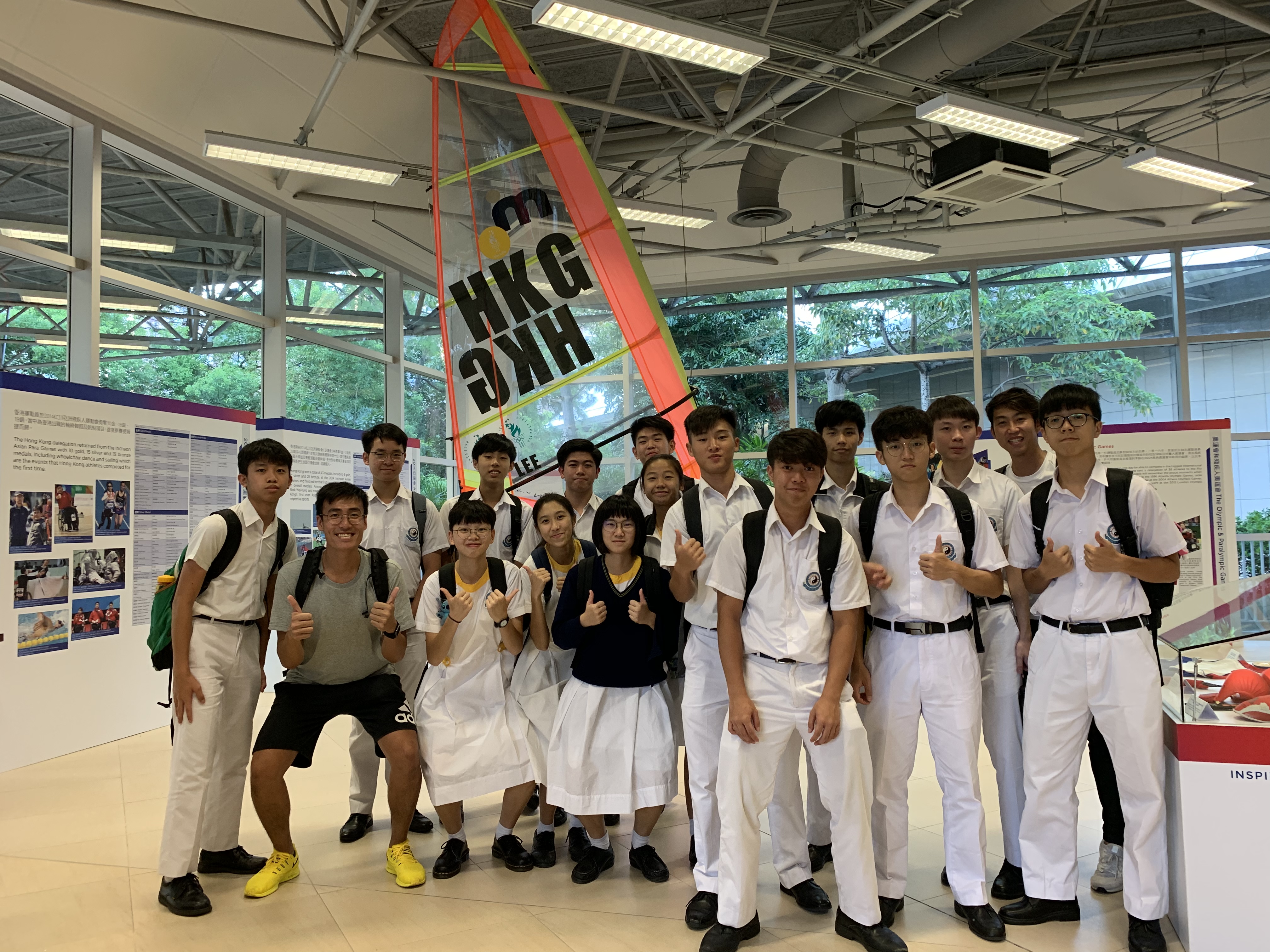 教練培訓經理梁幗慧博士歡迎並勉勵同學