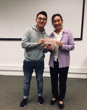 Recipient of the Scholarship - Ma Chun-hei (Skating)