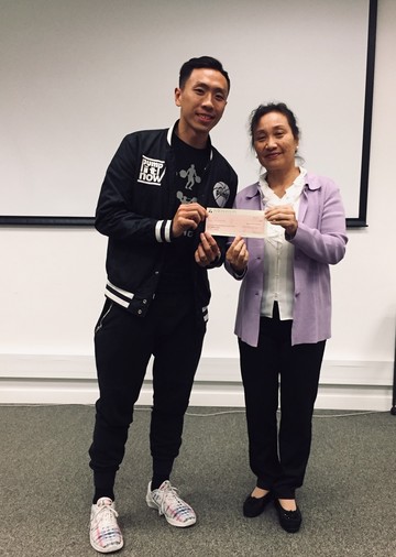 Recipient of the Elite Athlete Support Scheme - Lee Wai-chi (Karatedo).